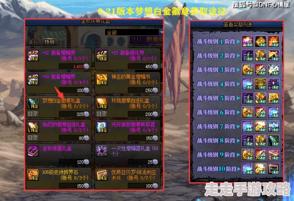 DNF2025暗枪勋章选择全解析：荣誉、守护还是贪欲？